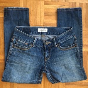 Aeropostale Sz 1/2 Straight Embroidered 23” IS